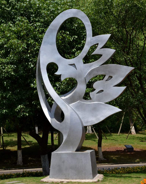 武汉雕塑公司-不锈钢雕塑制作过程