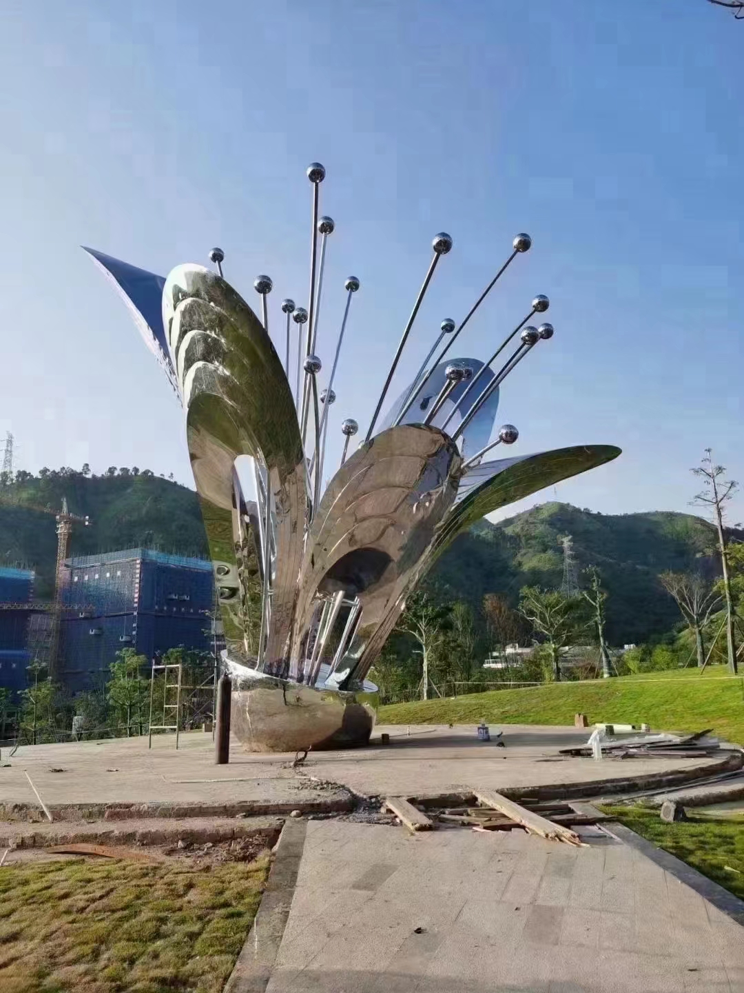 武汉雕塑厂城市景观不锈钢雕塑